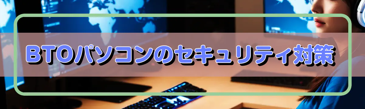 BTOパソコンのセキュリティ対策