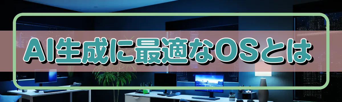 AI生成に最適なOSとは