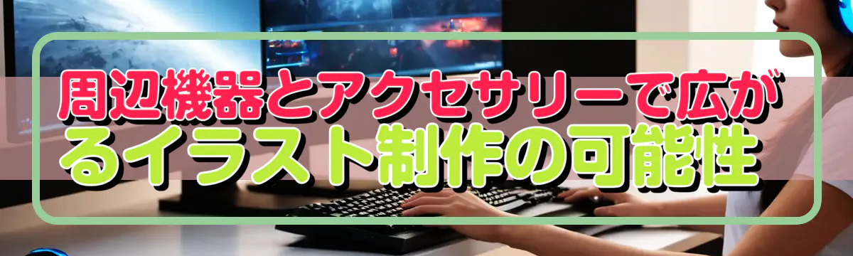 周辺機器とアクセサリーで広がるイラスト制作の可能性 
