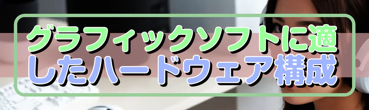 グラフィックソフトに適したハードウェア構成