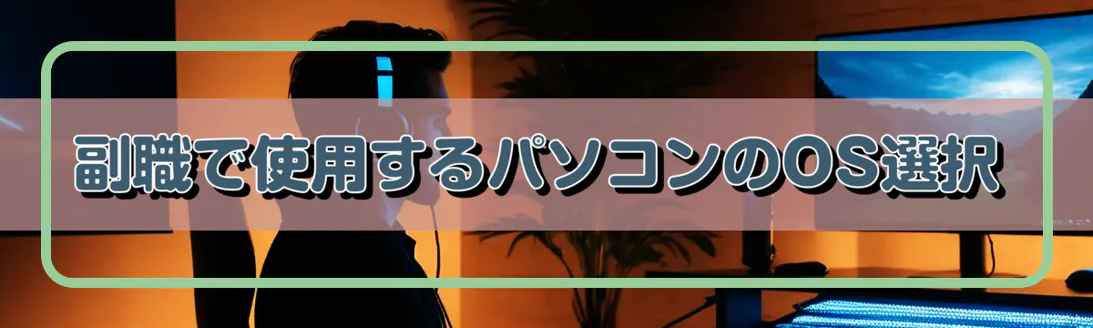 副職で使用するパソコンのOS選択