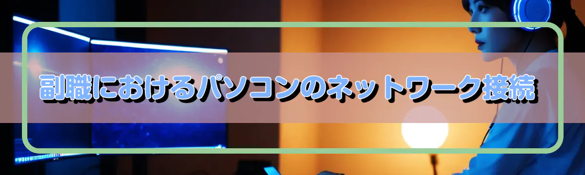 副職におけるパソコンのネットワーク接続