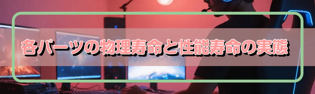 各パーツの物理寿命と性能寿命の実態