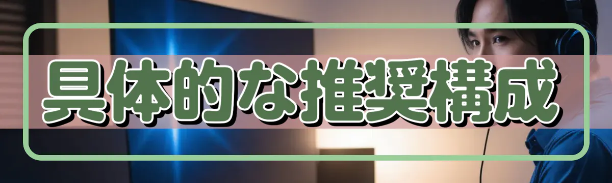 具体的な推奨構成