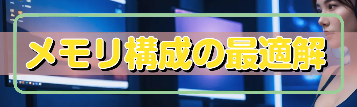 メモリ構成の最適解