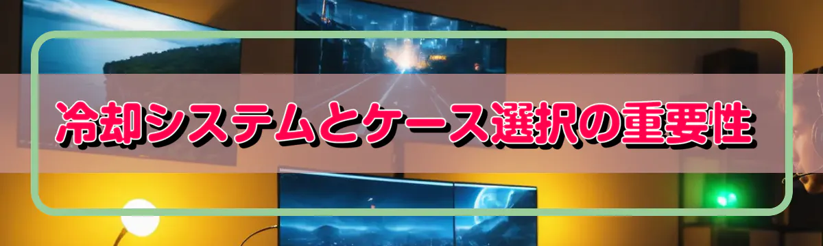 冷却システムとケース選択の重要性