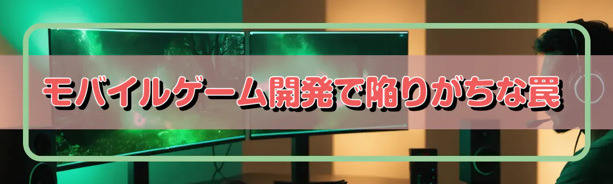 モバイルゲーム開発で陥りがちな罠