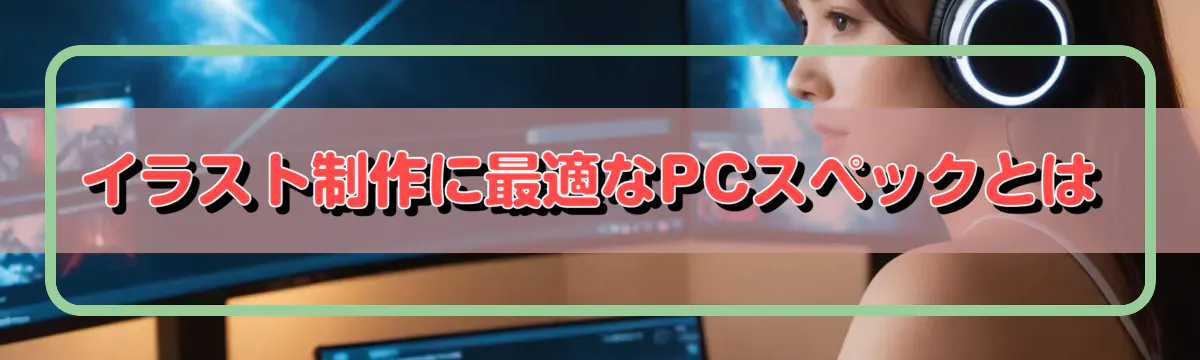 イラスト制作に最適なPCスペックとは