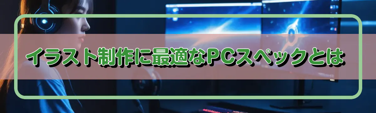 イラスト制作に最適なPCスペックとは