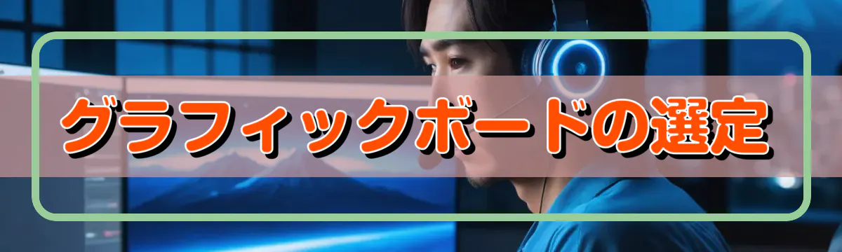 グラフィックボードの選定