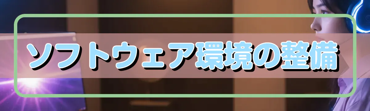 ソフトウェア環境の整備
