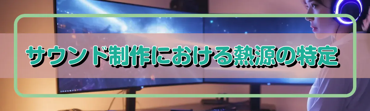 サウンド制作における熱源の特定