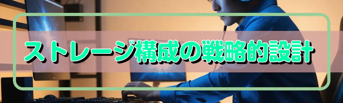 ストレージ構成の戦略的設計