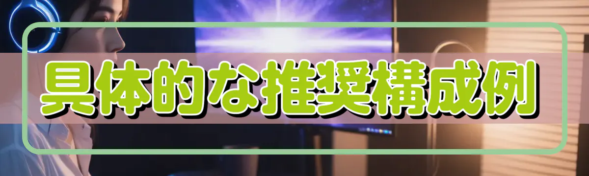 具体的な推奨構成例