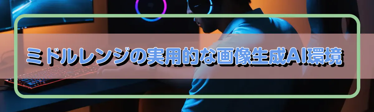ミドルレンジの実用的な画像生成AI環境