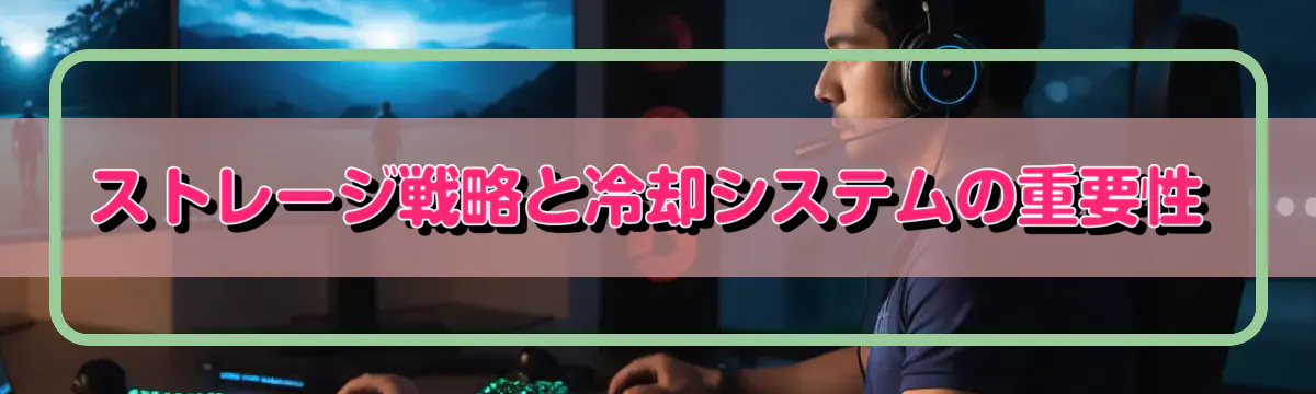 ストレージ戦略と冷却システムの重要性