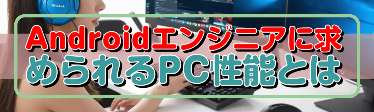 Androidエンジニアに求められるPC性能とは