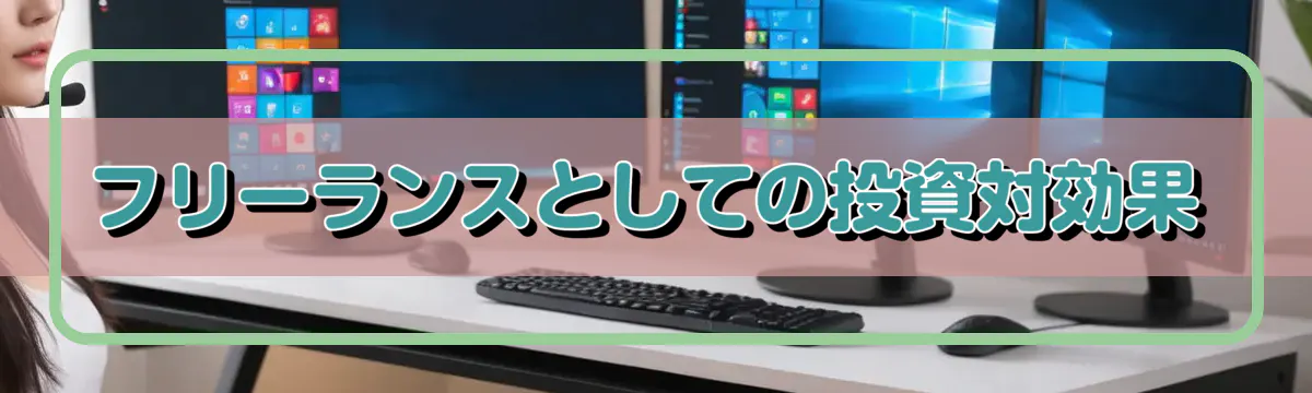 フリーランスとしての投資対効果